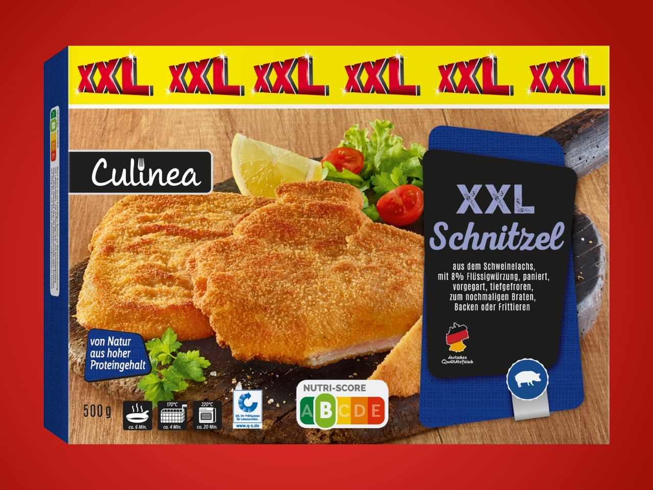 Schnitzel Vom Schwein Nach Wiener Art - - Lidl.at