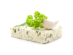 Kruidenboter met knoflook en peterselie.