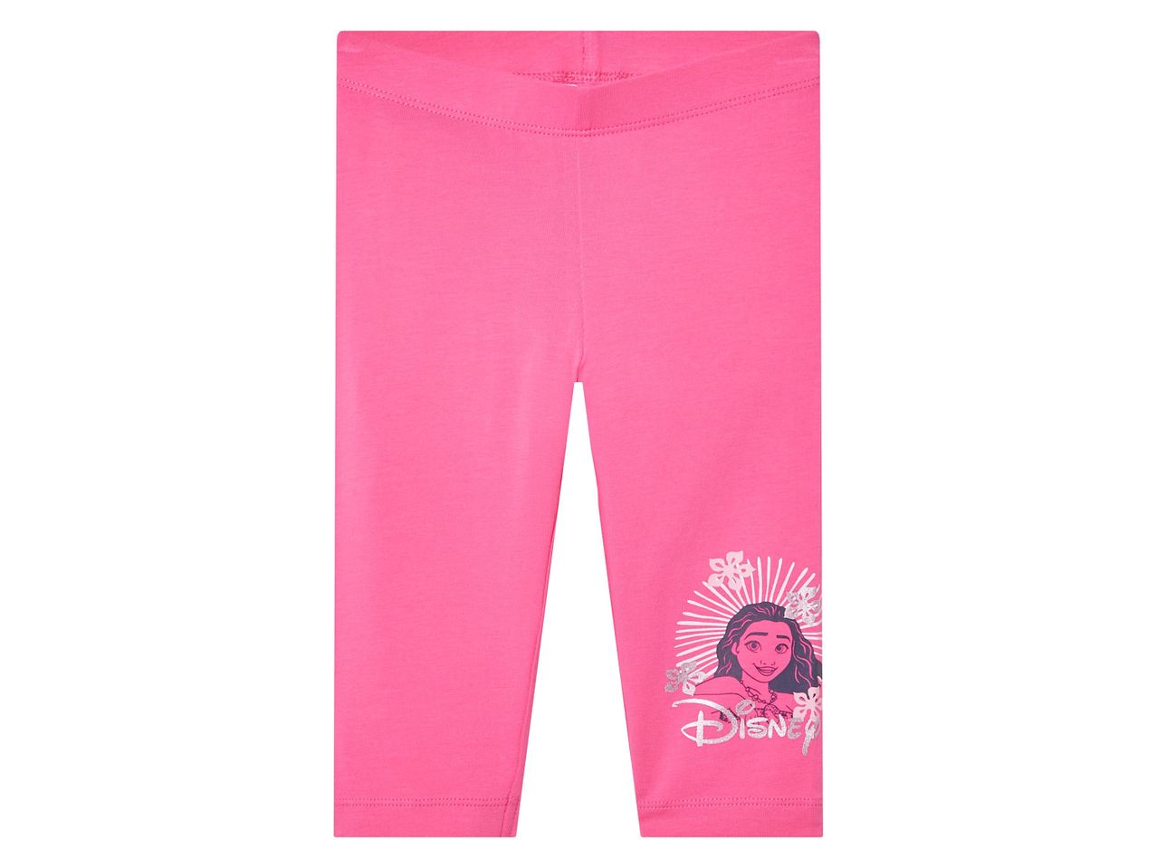 Rózsaszín Disney Moana mintás leggings lányoknak.