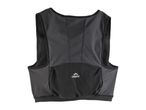 Black Crivit running vest with mesh side panels and back pocket.