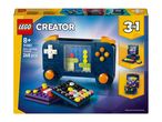 Retro Gaming Console building set, 268 pieces, 3-in-1 models for ages 8+