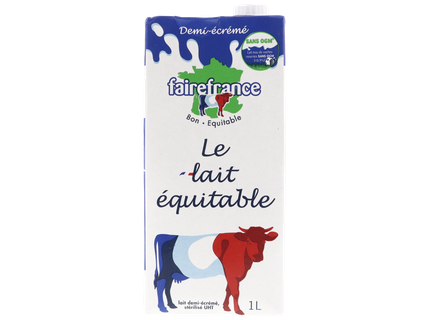FAIRE FRANCE Lait demi-écrémé
