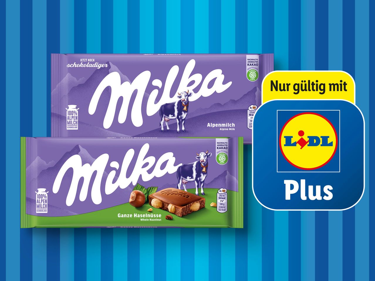 Neues Produkt-Free-Shipping-Festival im Gange! Tafelschokolade Milka