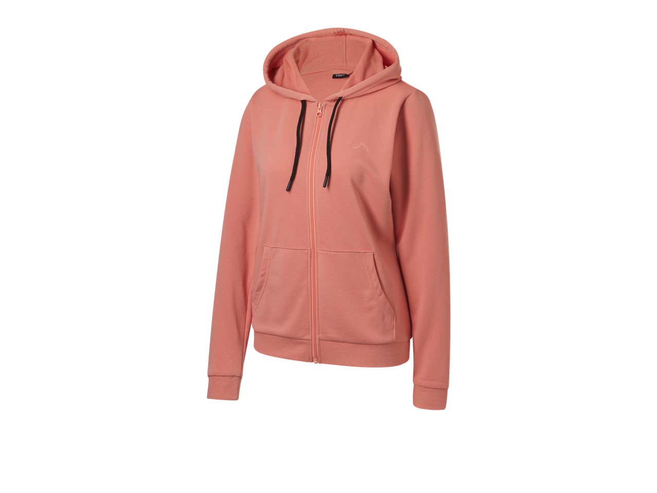 CRIVIT roze hoodie met rits.