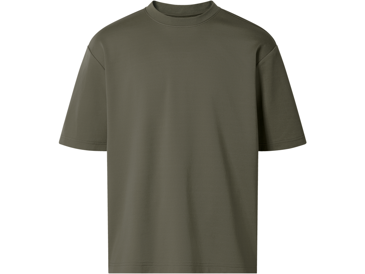 ESMARA MEN Oversize T-särk oliivrohelises toonis