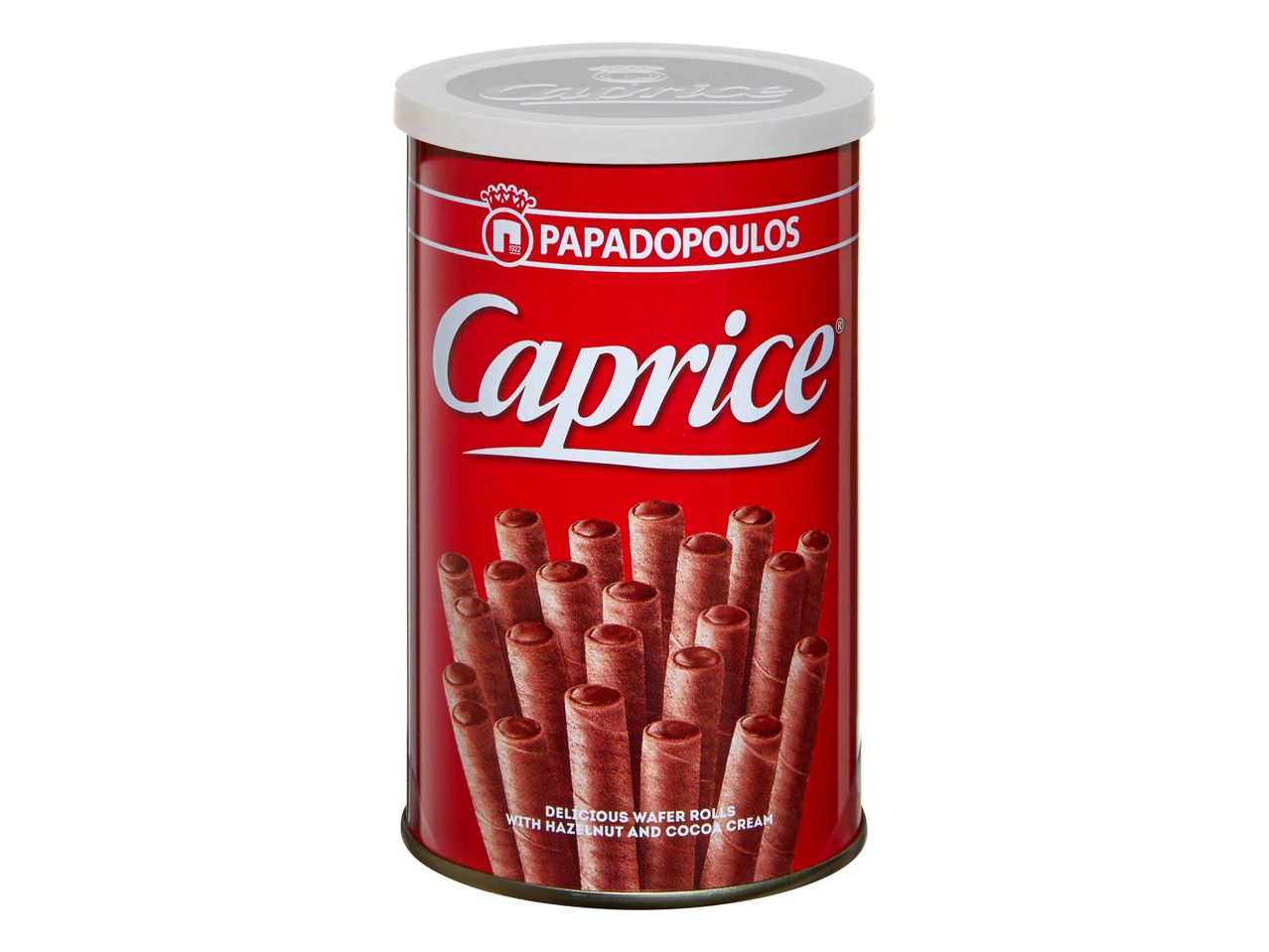 Boîte de bâtonnets de gaufrettes Capri au chocolat Papaopoli.
