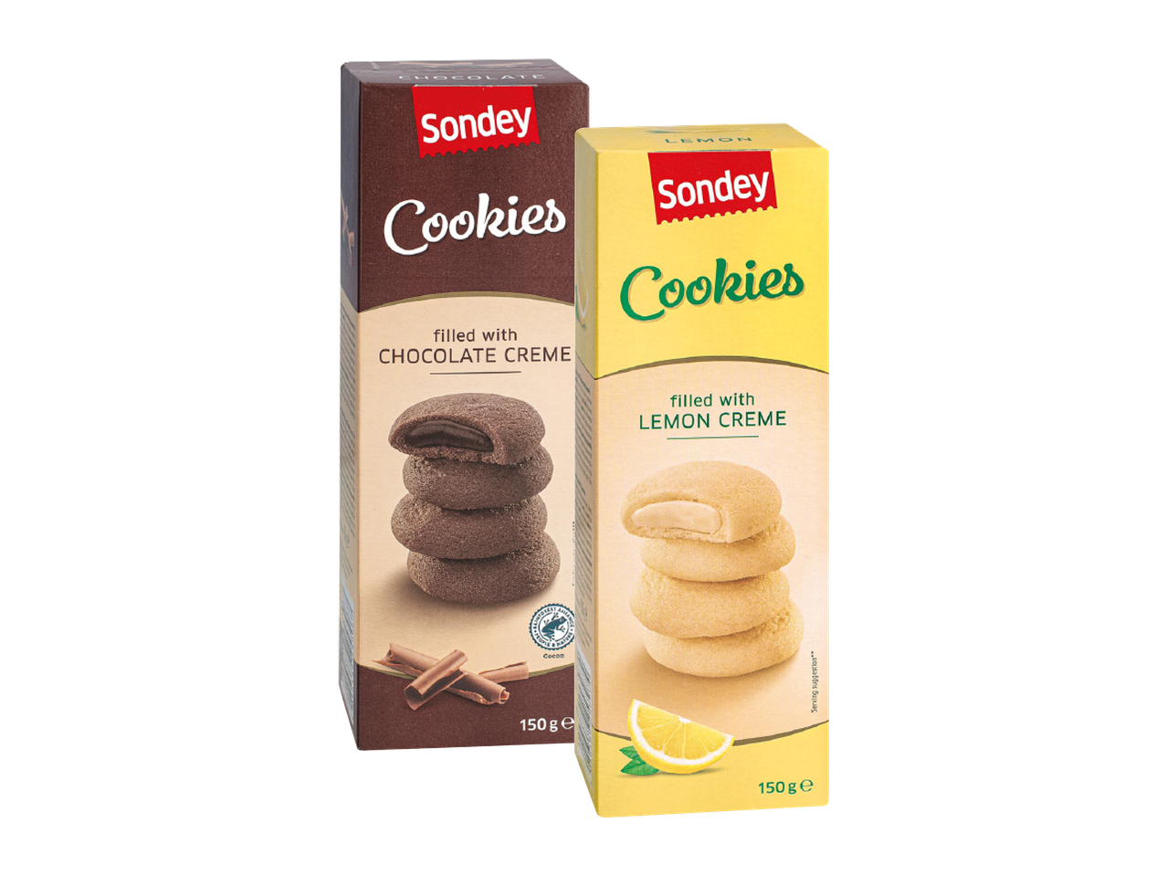 Biscotti Sundy Cookies: cioccolato e limone.