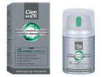Creme hidratante Cien Men Hydro Sensitive para homem, com fórmula 24h Hydro.
