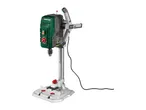 Parkside drill press with adjustable depth and speed settings.
