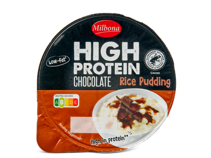 High protein rijstdessert