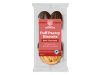 Alpenfest Koekjes met chocolade: bladerdeegkoekjes met 20% pure chocolade, 175g.