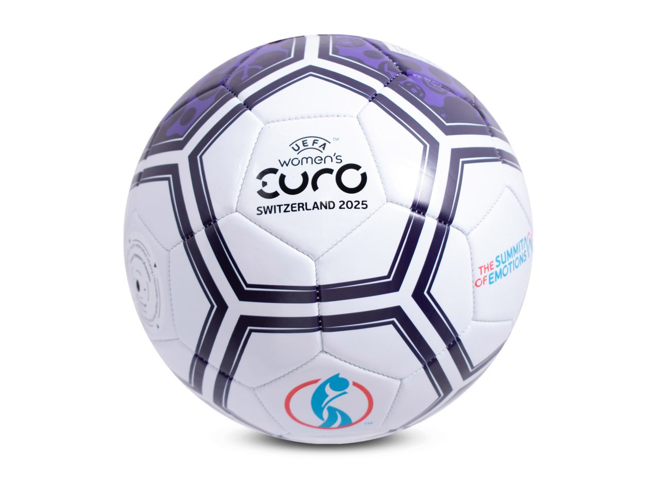 UEFA Women's EURO 2025 soccer ball.