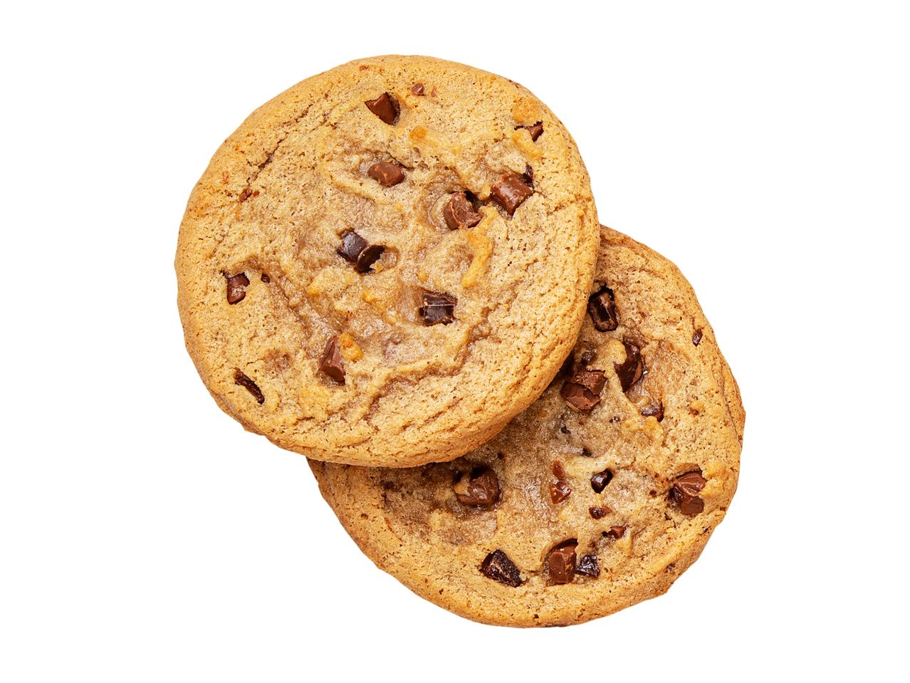 Kaksi suklaapikkuleipää.