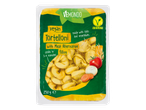 Tortellini veganos Vemondo com recheio alternativo de carne.