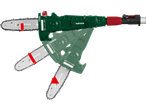 PARKSIDE cordless branch saw with two saws and one motor