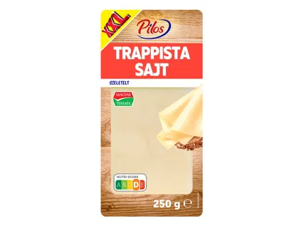 Szeletelt trappista sajt