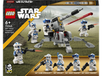 Lego Star Wars: Battle Pack featuring 501st Clone Troopers, weapons, and vehicle.