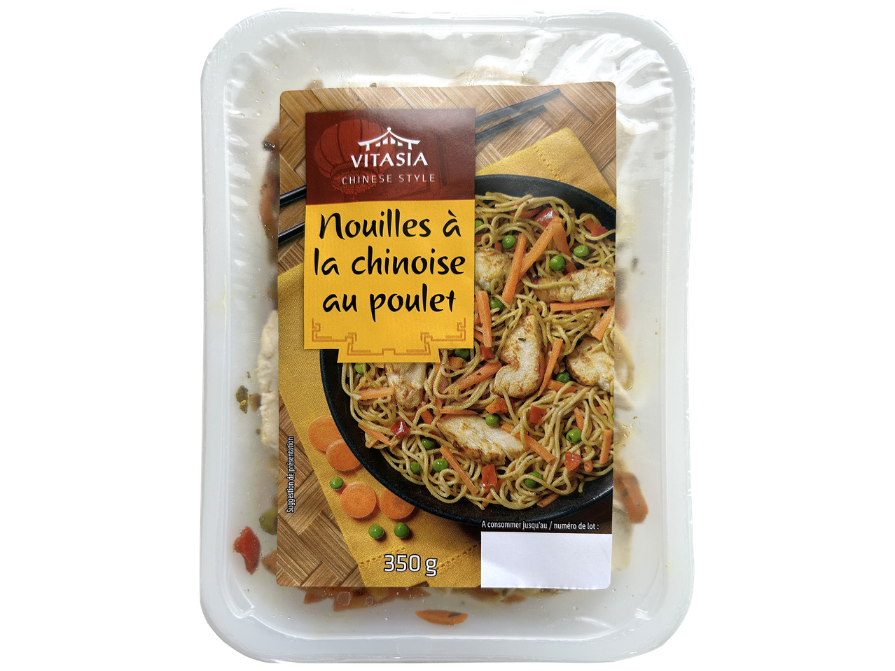 Nouilles à la chinoise au poulet, 350g