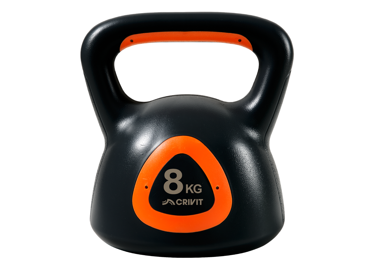 Черна пудовка с оранжеви акценти, 8 кг.