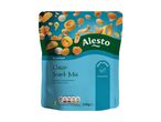 Classic Snack Mix with peanuts, coated peanuts, and crispy snacks in a blue and green pouch.