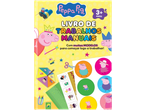 Livro de trabalhos manuais da Peppa Pig para crianças a partir dos 3 anos.