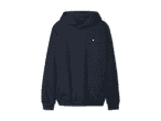 Dunkelblauer Pierre Cardin Hoodie mit Kapuze.