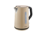 Beige SILVERCREST® electric kettle with water level indicator