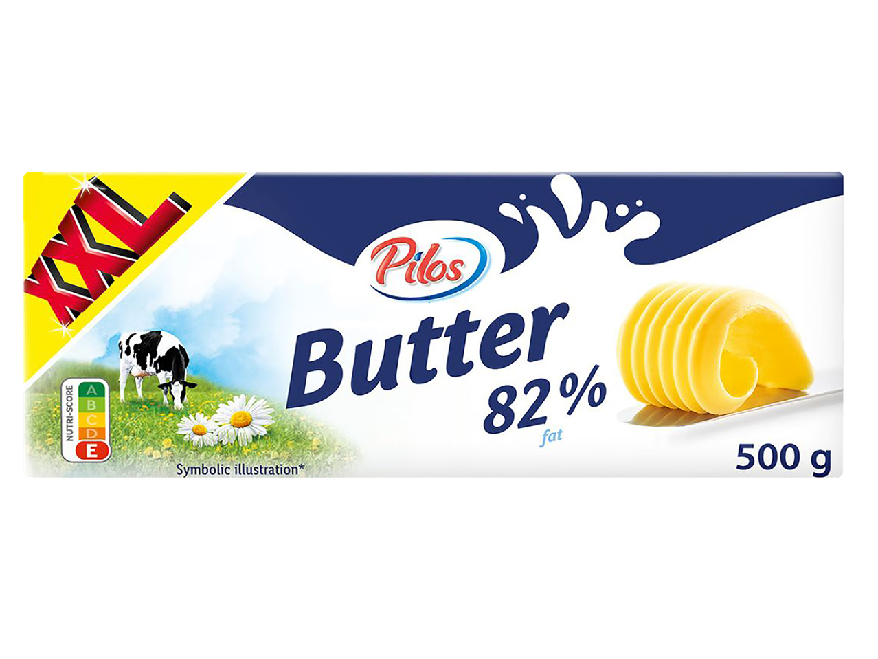 Pilos sviestas, 82% riebalų, 500g pakuotė