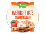 Overnight oats met appel en kaneel, met Nutri-Score C.