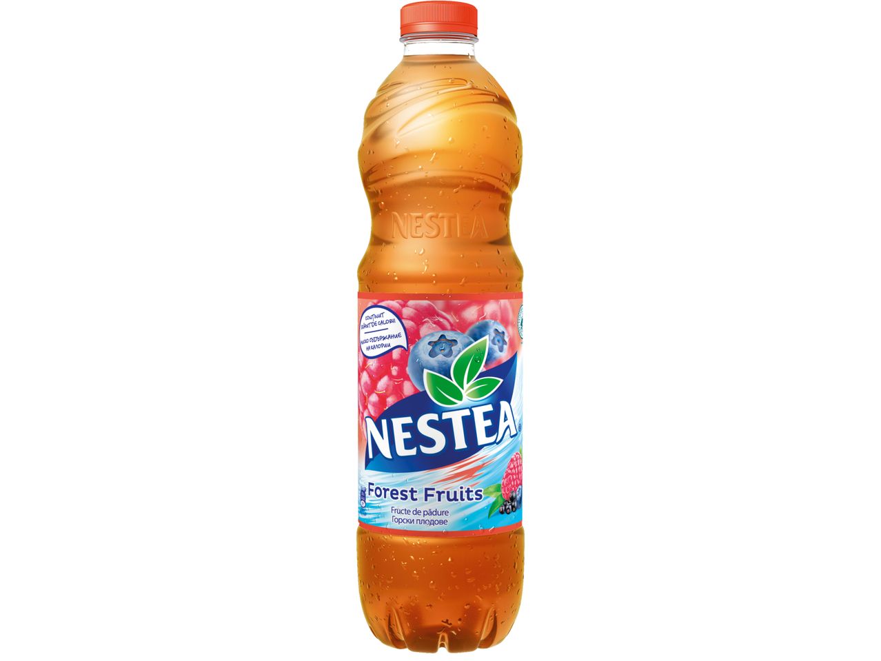 Бутилка Nestea Forest Fruits с горски плодове.