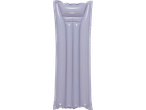 Violets krāsas uzpūšamais peldošais matracis.