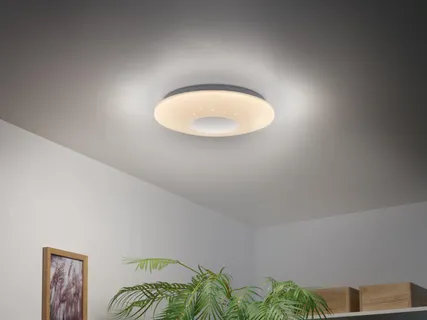 Mennyezeti LED-lámpa hangszóróval