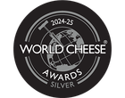 World Cheese Awards 2024-25 Siegel, Silber-Auszeichnung.