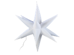 LIVARNO home Inflatable LED Christmas Star on a black background