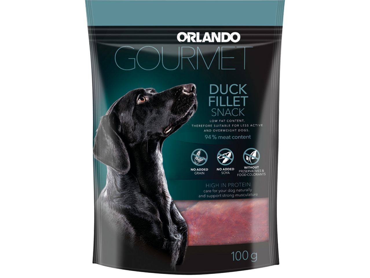 Orlando Gourmet лакомство от филе от патица за кучета (100 г).