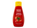 Felix ketchup üveg.