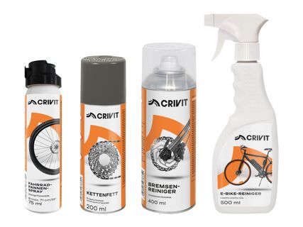 CRIVIT Fahrrad-Pflegesortiment