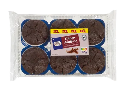 MCENNEDY Muffins met chocolade XXL