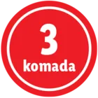 3 komada