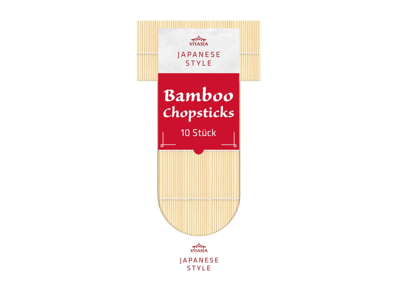 Go to full screen view: Vitasia Bamboo Chopsticks - Image 1