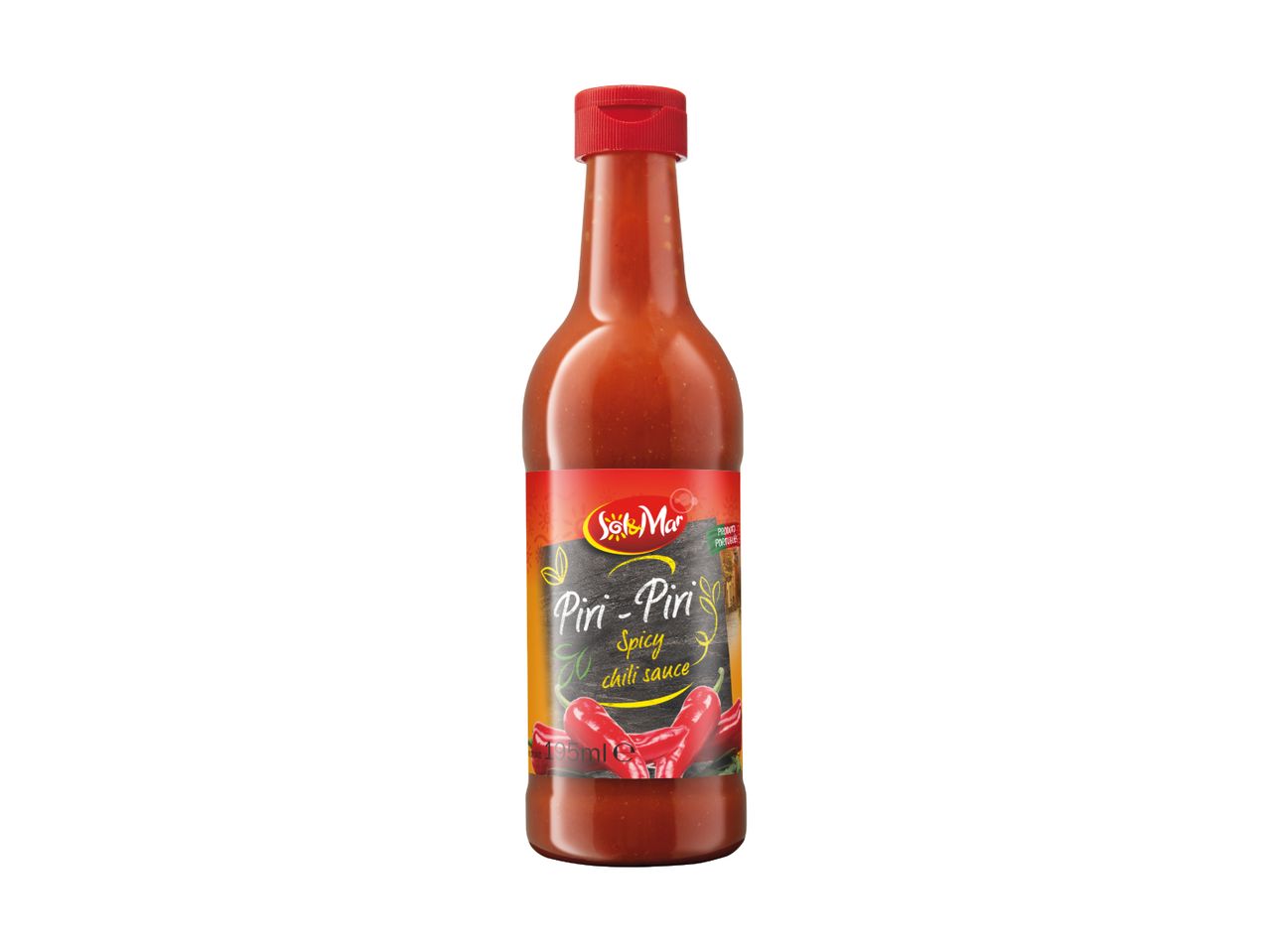 Lalita Pflaumensauce in einer Flasche.