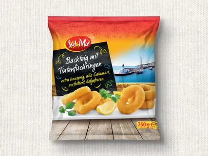 Sol & Mar Backteig mit Tintenfischringen