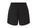 Schwarze Sport-Shorts.