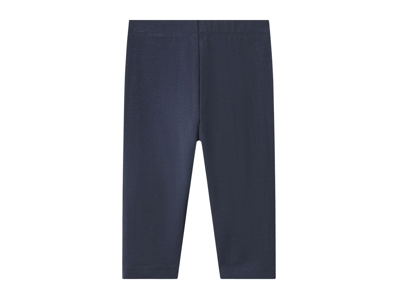 Kids’ Yellow & Blue Cropped Leggings - 2 Pack
