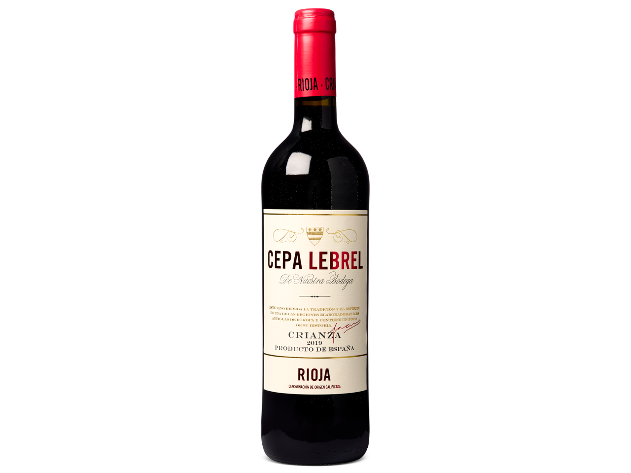 Cepa Lebrel Crianza 2019 Rioja rode wijn.
