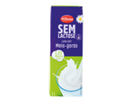 Leite UHT Meio-gordo Milbona sem Lactose, 1,5% matéria gorda, embalagem de 1L.