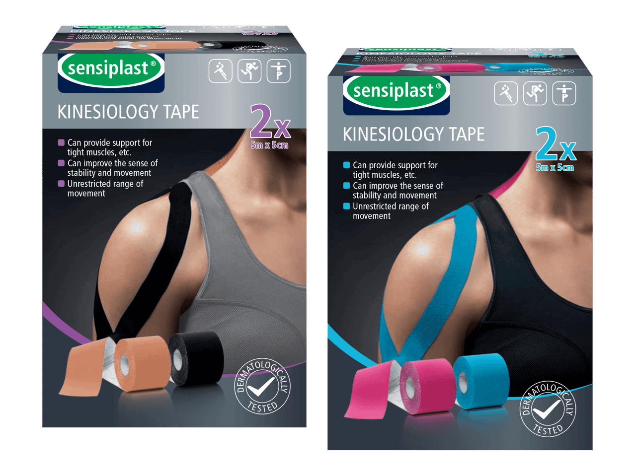 Kinesioteippi 2 kpl