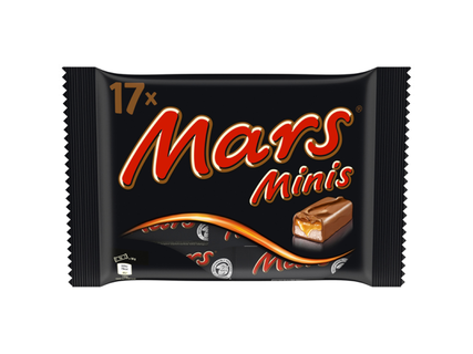 BOUNTY, MARS, MILKY WAY , SNICKERS, TWIX Minis