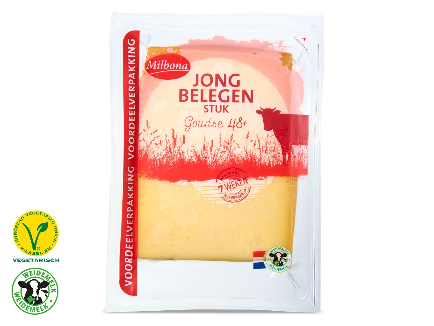 Goudse Kaas Jong Belegen Stuk 48+ - Lidl