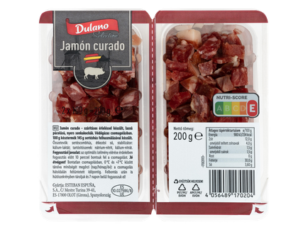 Jamon Curado sonkakockák